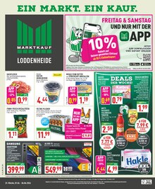 Handy im aktuellen Marktkauf Prospekt (Münster) Handy im Marktkauf Prospekt "Aktuelle Angebote" mit 30 Seiten (Münster)