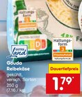 Gouda Reibekäse im Netto Marken-Discount Prospekt Gouda Reibekäse von Gutes Land im aktuellen Netto Marken-Discount Prospekt für 1,79 €