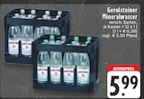 Mineralwasser Angebote von Gerolsteiner bei E center Castrop-Rauxel für 5,99 €