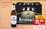 Pils Angebote von Krombacher bei Netto Marken-Discount Bruchsal für 11,99 €