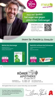 Aktueller mea - meine apotheke Prospekt "Unsere November-Angebote" Seite 1 von 4 Seiten