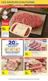 Prix et réduction Viande De Bœuf dans le prospectus Carrefour en cours Offre Viande De Bœuf dans le catalogue Carrefour du moment à la page 9