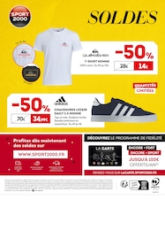 Offre Adidas dans le catalogue Sport 2000 du moment à la page 2