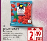 Herzstücke Erdbeeren von EDEKA für 2,49 € bei EDEKA im Angebot Herzstücke Erdbeeren von EDEKA im aktuellen EDEKA Prospekt