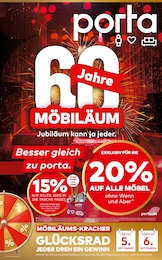 porta Möbel Prospekt für Gütersloh mit 4 Seiten porta Möbel Prospekt für Gütersloh: "Besser gleich zu porta.", 4 Seiten, 31.08.2025 - 06.09.2025