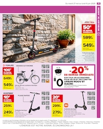 Offre Vélo Électrique dans le catalogue Carrefour du moment à la page 73