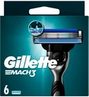 Mach 3 Rasierklingen Angebote von Gillette bei REWE Brühl für 11,99 €