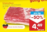 Schweine-Bauch im Angebot bei Netto Marken-Discount in Mettmann Schweine-Bauch Angebote bei Netto Marken-Discount Mettmann für 4,49 €