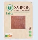 Saumon fume bio - U en promo chez U Express Le Havre à 4,36 €