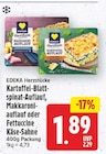 Kartoffel-Blatt-spinat-Auflauf von EDEKA Herzstücke im aktuellen E center Prospekt