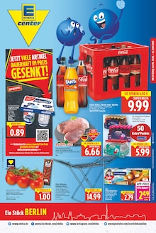 Coca Cola im E center Prospekt "Aktuelle Angebote" mit 22 Seiten (Berlin)
