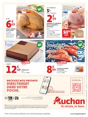 Promos Saumon dans le catalogue "LE GOÛT DU RÉCONFORT" de Auchan Supermarché Saumon en promo dans le catalogue Auchan Supermarché à la page 8