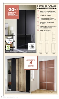 Promo Porte Placard Coulissante dans le catalogue Lapeyre du moment à la page 6