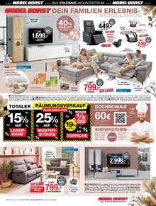 Relaxsessel im Möbel Borst Prospekt "SPAR- & ERLEBNISWOCHEN" mit 12 Seiten (Ulm)