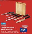 Damast-Messerblock, inkl. Schere, 7-tlg. Angebote von Echtwerk bei ALDI SÜD Leverkusen für 49,99 €