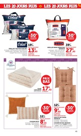 Promos Chaise dans le catalogue "LES 20 JOURS PLUS" de Hyper U Chaise en promo dans le catalogue Hyper U à la page 45