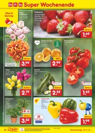 Erdbeeren Angebot im aktuellen Netto Marken-Discount Prospekt auf Seite 44