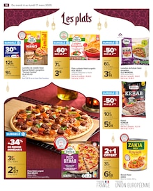 Promo Pizza surgelée dans le catalogue Carrefour du moment à la page 12