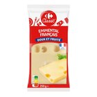Emmental - CARREFOUR CLASSIC' - Carrefour à Angers Emmental - CARREFOUR CLASSIC' en promo chez Carrefour Angers à 2,19 €