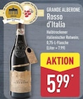 Rosso d'Italia im ALDI Nord Prospekt Rosso d'Italia von Grande Alberone im aktuellen ALDI Nord Prospekt für 5,99 €