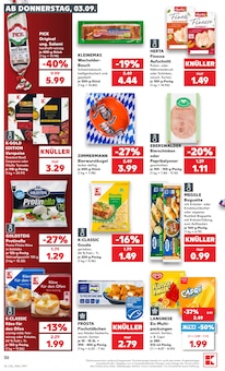 Frosta Angebot im Kaufland Prospekt, gültig von 03.09.2026 bis 09.09.2026 Frosta Angebot im aktuellen Kaufland Prospekt auf Seite 30