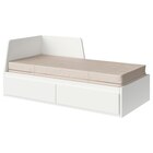 Aktuelles Tagesbett/2 Schubladen/2 Matratzen weiß/Vannareid fest Angebot bei IKEA in Salzgitter ab 443,00 €