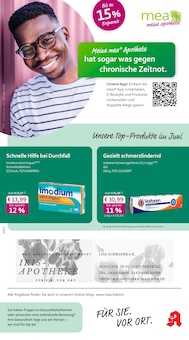 Aktueller mea - meine apotheke Prospekt "Unsere Juni-Angebote" für Hamburg Aktueller mea - meine apotheke Prospekt für Hamburg mit Seiten