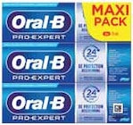 Dentifrice pro expert protection professionnelle menthe extra fraîche - ORAL B dans le catalogue Intermarché