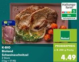 Aktuelle Schnitzel Angebote bei Kaufland in Hamburg Aktuelles Bioland Schweineschnitzel Angebot bei Kaufland in Hamburg ab 4,49 €