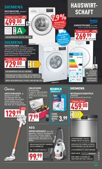 Waschmaschine im Marktkauf Prospekt "Aktuelle Angebote" mit 40 Seiten (Hattingen)