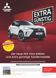 Der aktuelle Mitsubishi Prospekt Extra Günstig