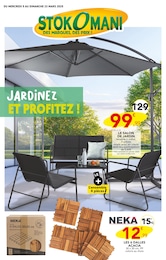 Offre Salon De Jardin dans le catalogue Stokomani du moment à la page 1