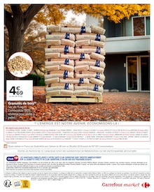 Prospectus Carrefour Market de la semaine "PRÉPAREZ L’AUTOMNE : JARDIN - BRICOLAGE" avec 2 pages, valide du 23/09/2025 au 12/10/2025 pour Moûtiers et alentours