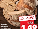 Kaufland Schorfheide - Weizenmischbrot Angebot im Prospekt Weizenmischbrot bei Kaufland im Schorfheide Prospekt für 1,49 €