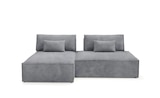 Aktuelles Ecksofa modular Lucca Angebot bei Höffner in Duisburg ab 629,00 €