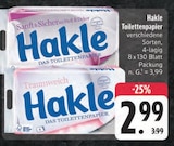 Toilettenpapier Angebote von Hakle bei EDEKA Leipzig für 2,99 €