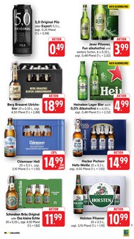 Bier im E center Prospekt "Aktuelle Angebote" mit 60 Seiten (Albstadt)