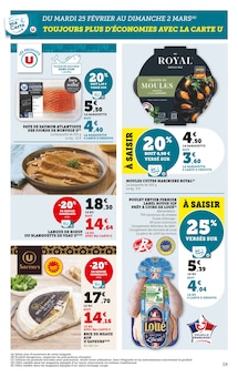 Promo Moules dans le catalogue Super U du moment à la page 19