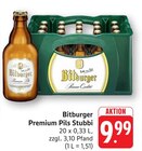 EDEKA Eppelborn - Premium Pils Stubbi Angebot im Prospekt Premium Pils Stubbi bei EDEKA im Eppelborn Prospekt für 9,99 €