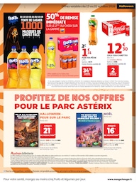 Prix et réduction Coca-Cola dans le prospectus Auchan Hypermarché en cours Offre Coca-Cola dans le catalogue Auchan Hypermarché du moment à la page 5