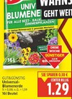 Universal-Blumenerde von Gut&Günstig im aktuellen E center Prospekt für 1,29 €