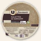 GALETTES DE SARRASIN - U SAVEURS dans le catalogue Super U