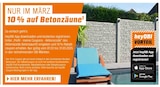 10% auf Betonzäune Angebote von OBI bei OBI München