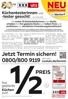 Aktueller XXXLutz Möbelhäuser Prospekt (Ahrensburg) XXXLutz Möbelhäuser Prospekt mit 4 Seiten (Ahrensburg)