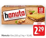 Haselnuss-Schnitte Angebote von Hanuta bei EDEKA Worms für 2,29 €