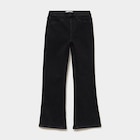 Jegging bootcut taille élastiquée denim noir fille dans le catalogue La Halle