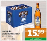 Oktoberfestbier bei Getränke A-Z im Prospekt "" für 15,99 €