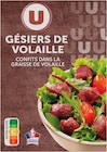 Promo GESIERS DE VOLAILLE U à 2,09 € dans le catalogue Super U à Pineuilh