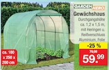 Gewächshaus Angebote von Garden Hero bei Zimmermann Delmenhorst für 59,99 €