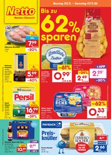 Butter im aktuellen Netto Marken-Discount Prospekt (Jena) Butter im Netto Marken-Discount Prospekt "Aktuelle Angebote" mit 74 Seiten (Jena)